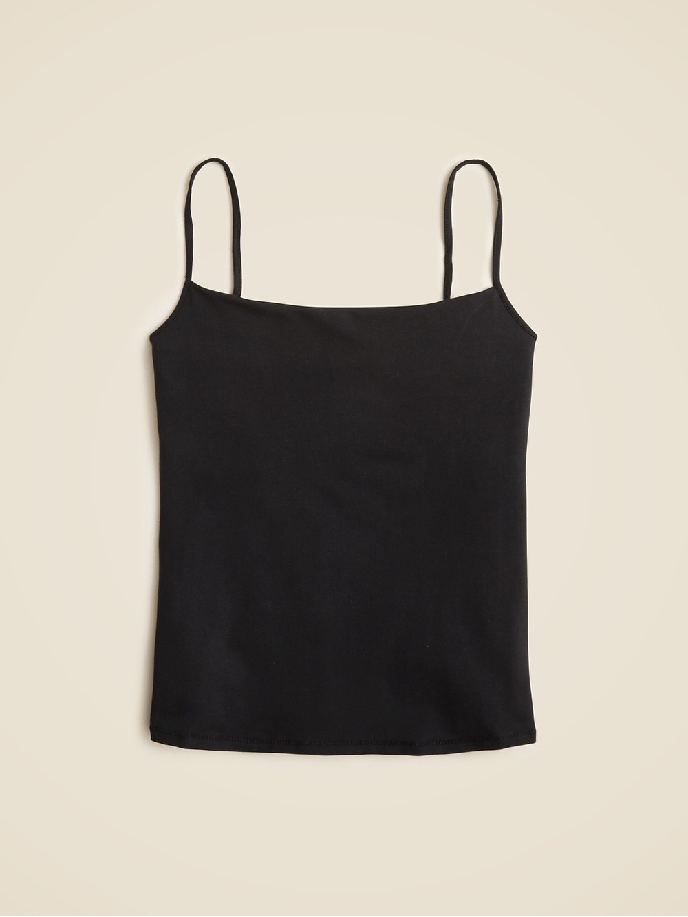 NWT J. Crew Stretch Cotton Shelf-Bra Tank Top Medium
